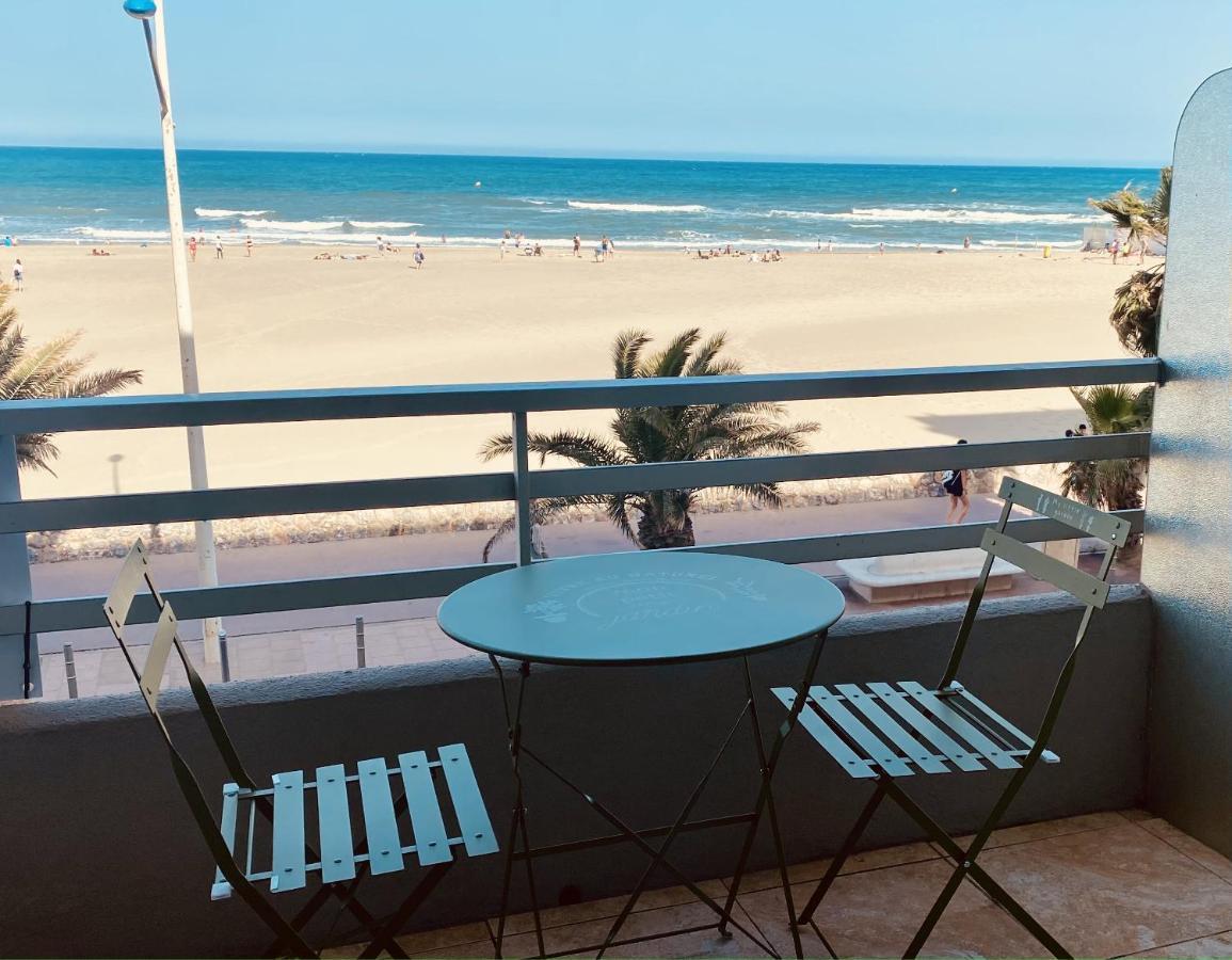"Eden" Exceptionnel! Vue Mer 10M De La Plage Parking Prive Gratuit A 100M Canet-en-Roussillon Kültér fotó